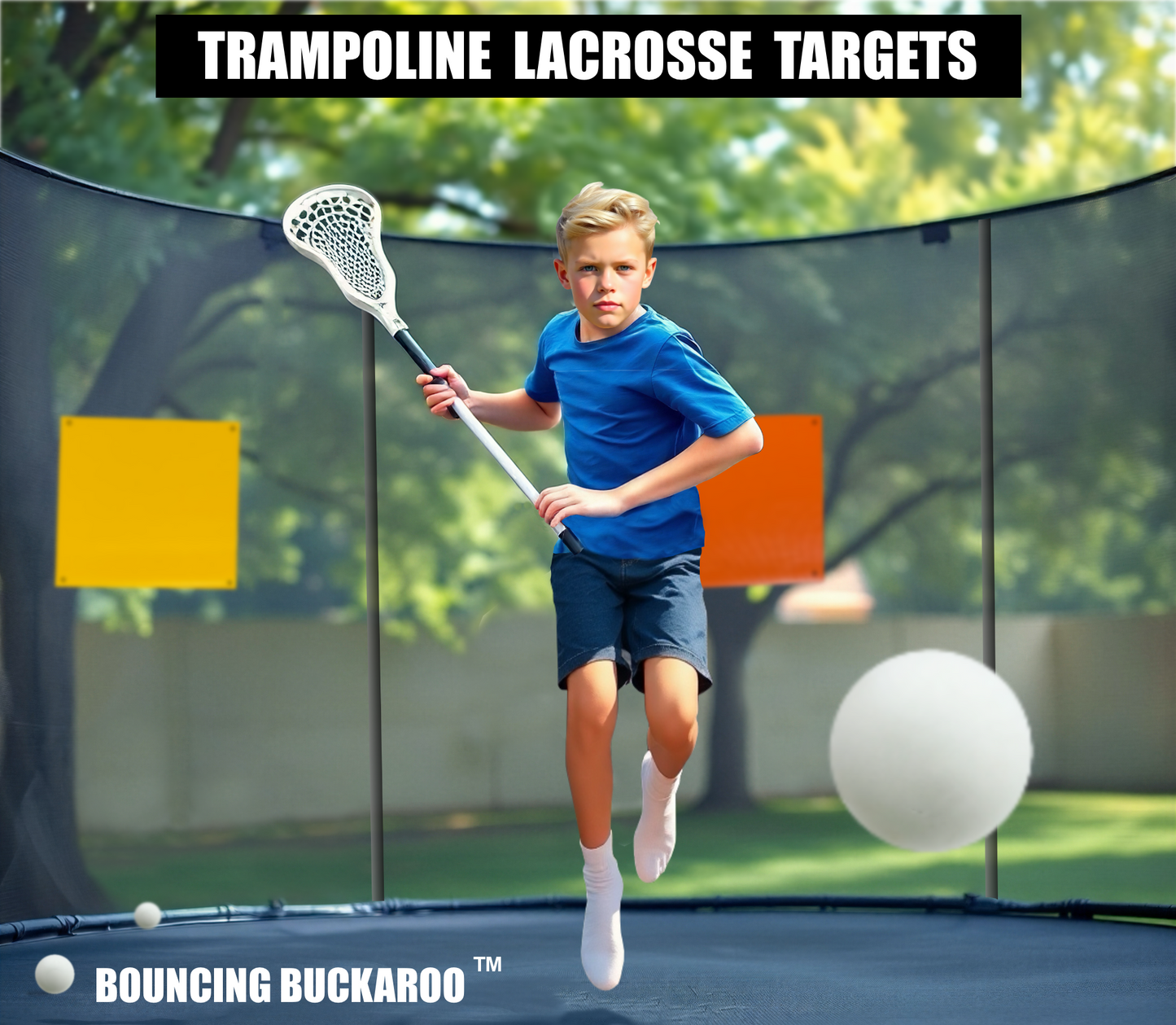 Bouncing Buckaroo Lacrosse Target