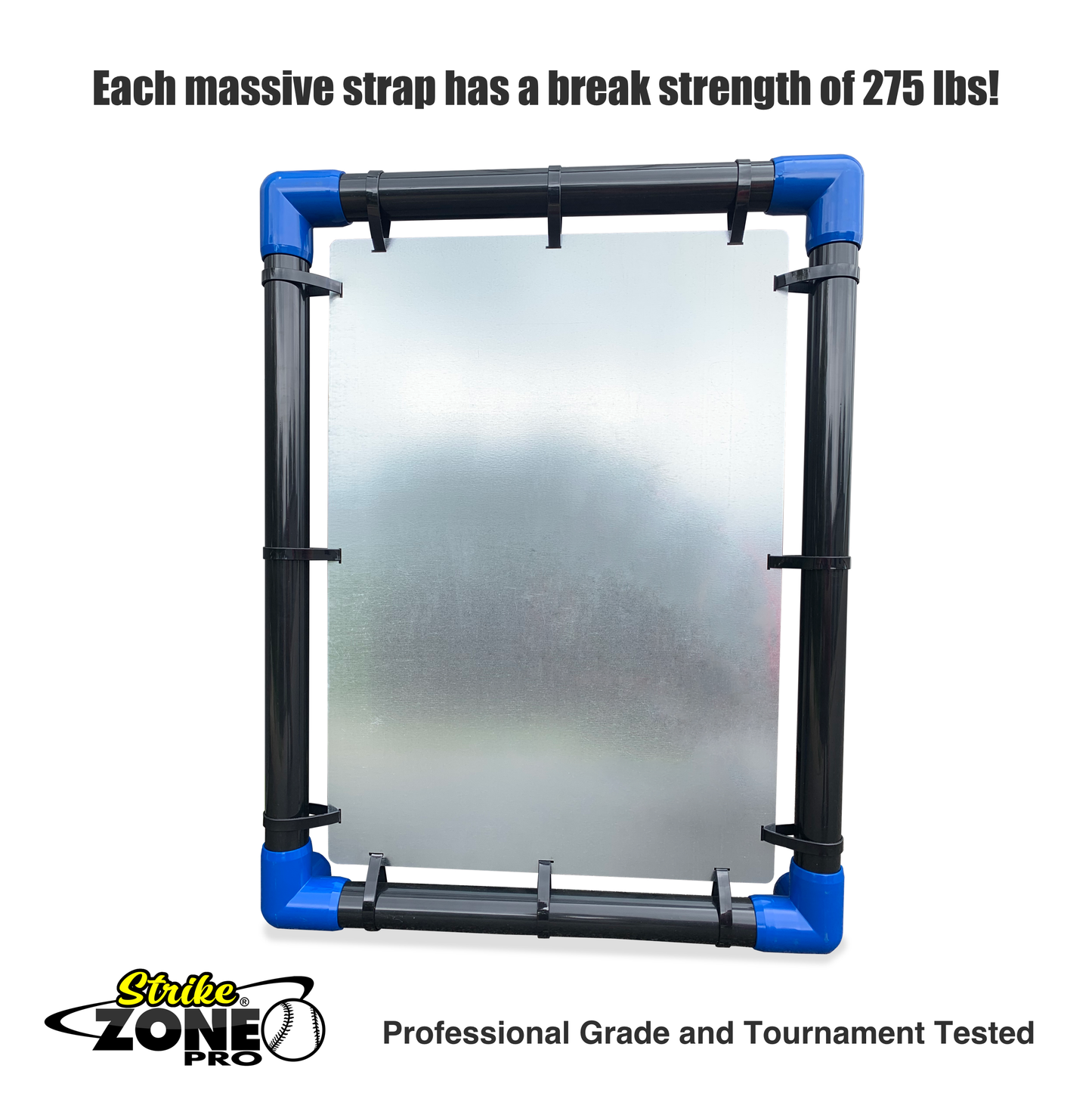 SZP - Strike Zone Pro ™ (Steel) wiffle ball and blitzball strike zone target